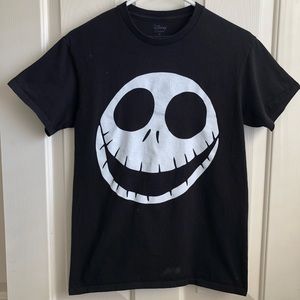 Nightmare Before Christmas Jack Skellington Graphic T-Shirt SMALL